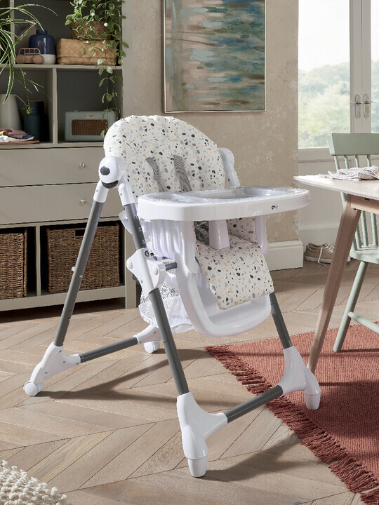 Baby Snug Grey with Snax Highchair Terrazzo image number 4